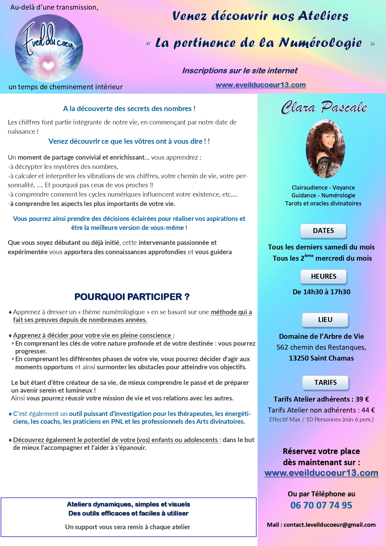 Ateliers Numérologie 2025